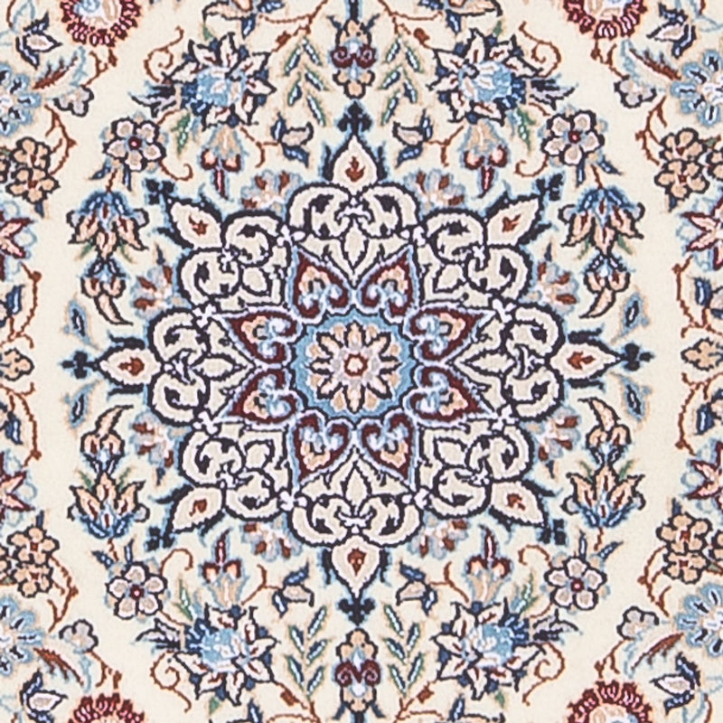 Tapis de couloir Tapis persan - Nain - Premium - 220 x 57 cm - beige foncé