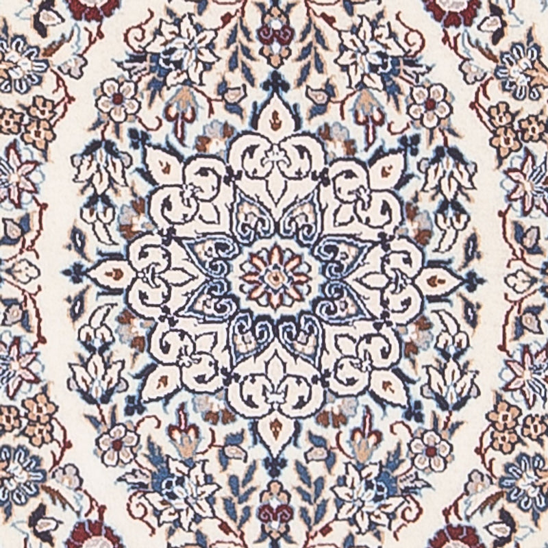 Tapis de couloir Tapis persan - Nain - Premium - 208 x 49 cm - beige foncé