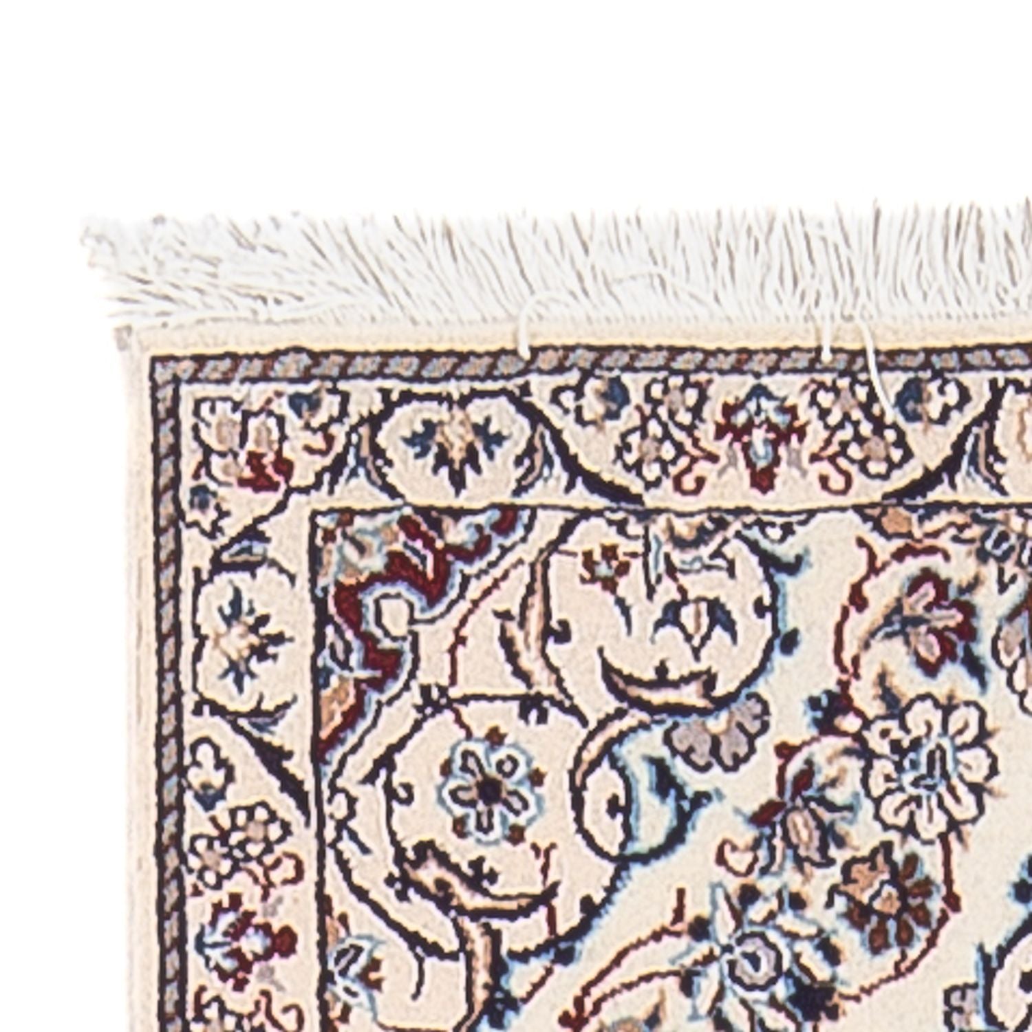 Tapis de couloir Tapis persan - Nain - Premium - 208 x 49 cm - beige foncé