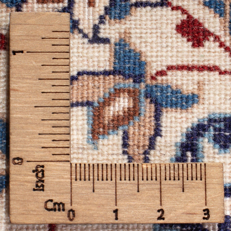 Tapis de couloir Tapis persan - Nain - Premium - 208 x 49 cm - beige foncé