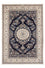 Tapis persan - Nain - Premium - 205 x 135 cm - bleu foncé