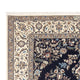Tapis persan - Nain - Premium - 205 x 135 cm - bleu foncé