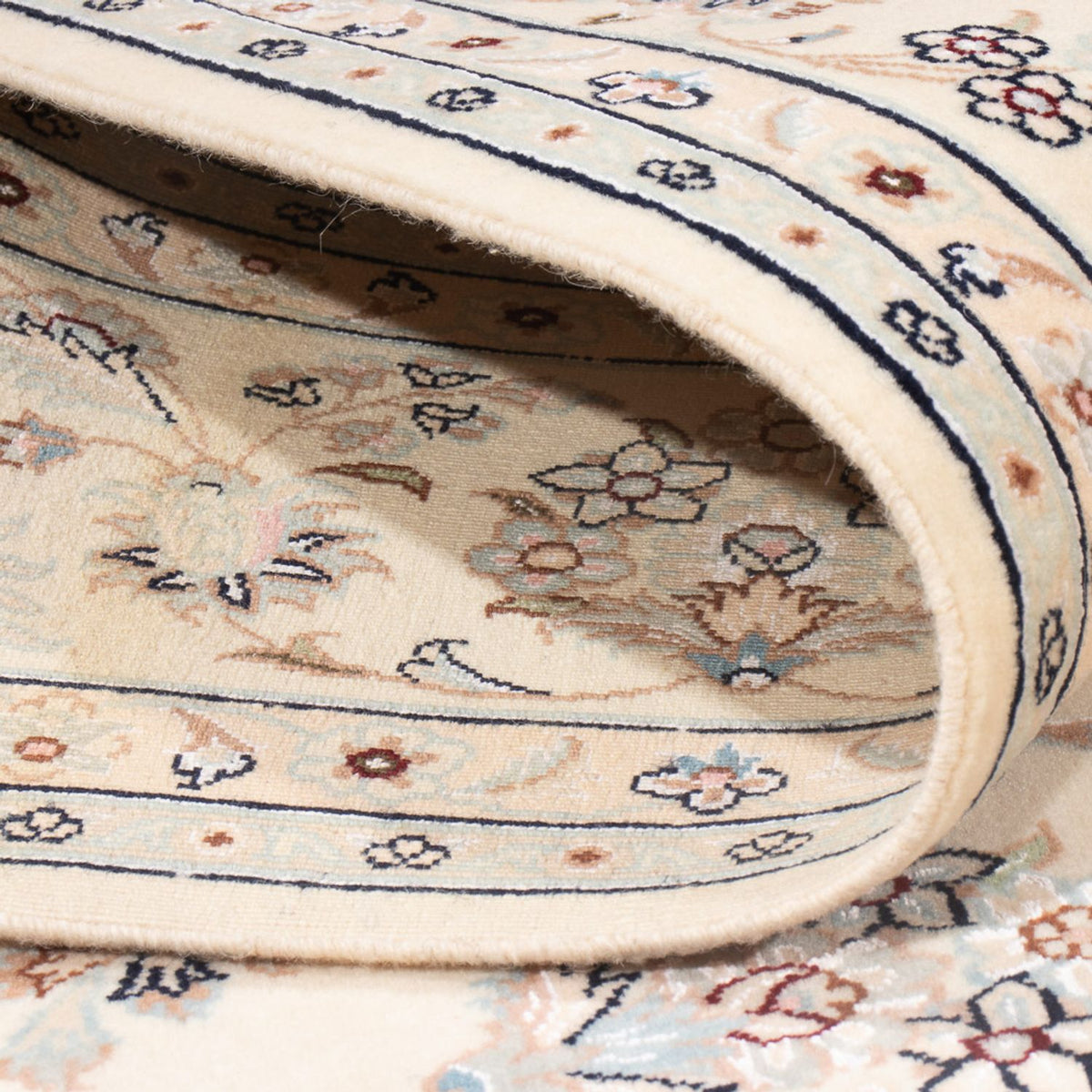 Tapis persan - Nain - Premium - 198 x 150 cm - crème