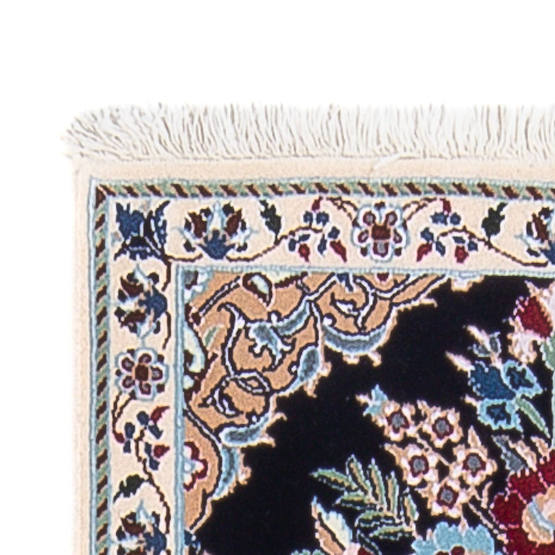 Tapis de couloir Tapis persan - Nain - Premium - 227 x 48 cm - bleu foncé