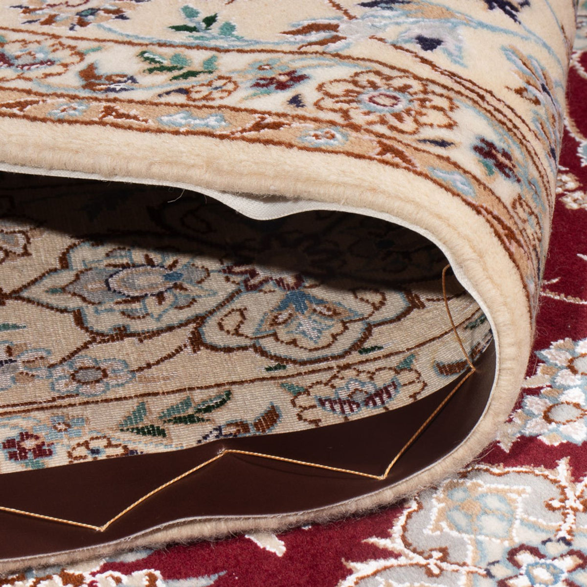 Tapis persan - Nain - Premium - 229 x 153 cm - rouge