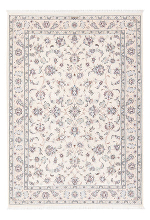 Tapis persan - Nain - Premium - 161 x 110 cm - crème