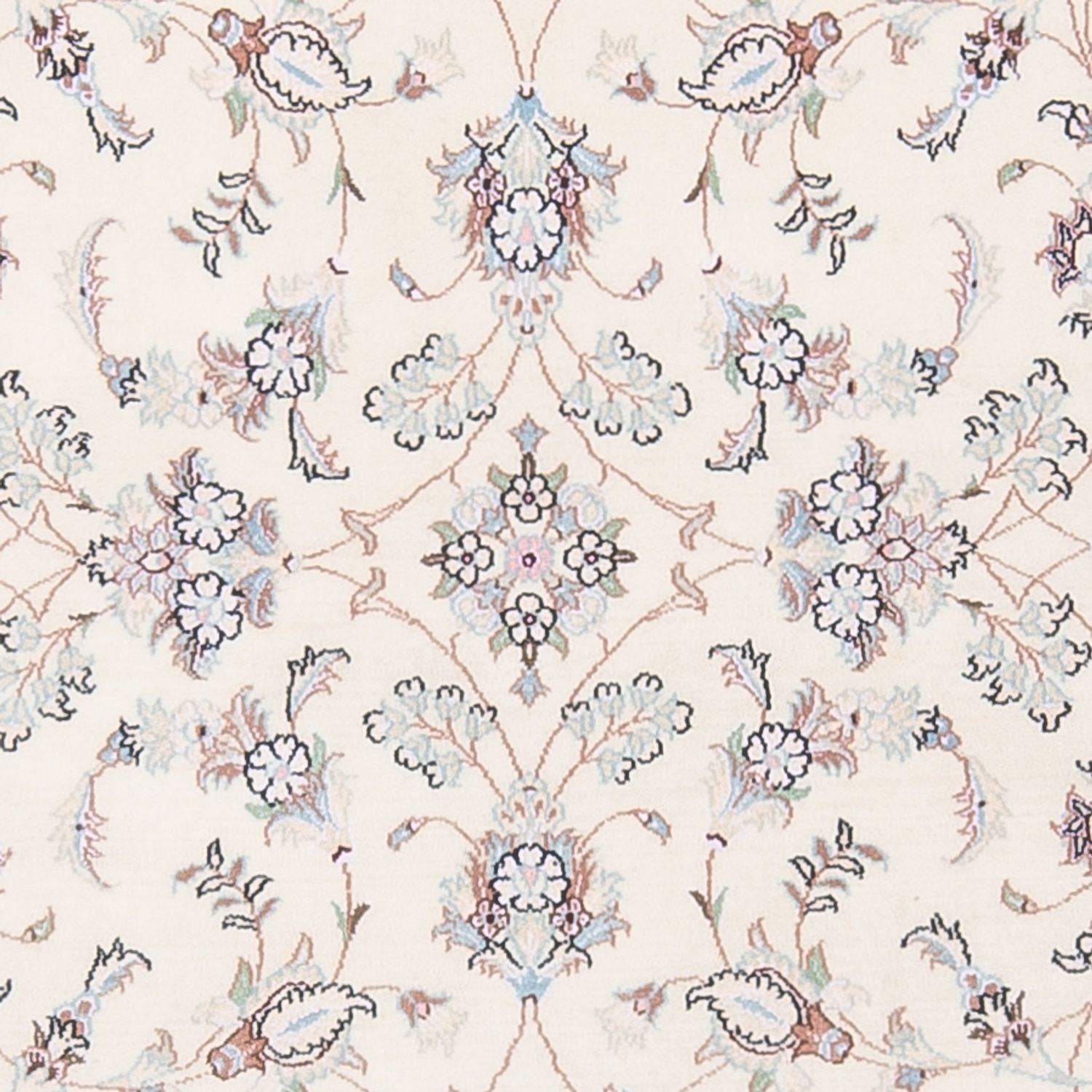 Tapis persan - Nain - Premium - 161 x 110 cm - crème