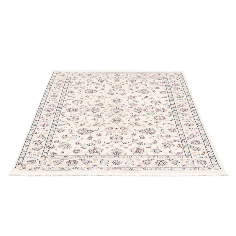 Tapis persan - Nain - Premium - 161 x 110 cm - crème