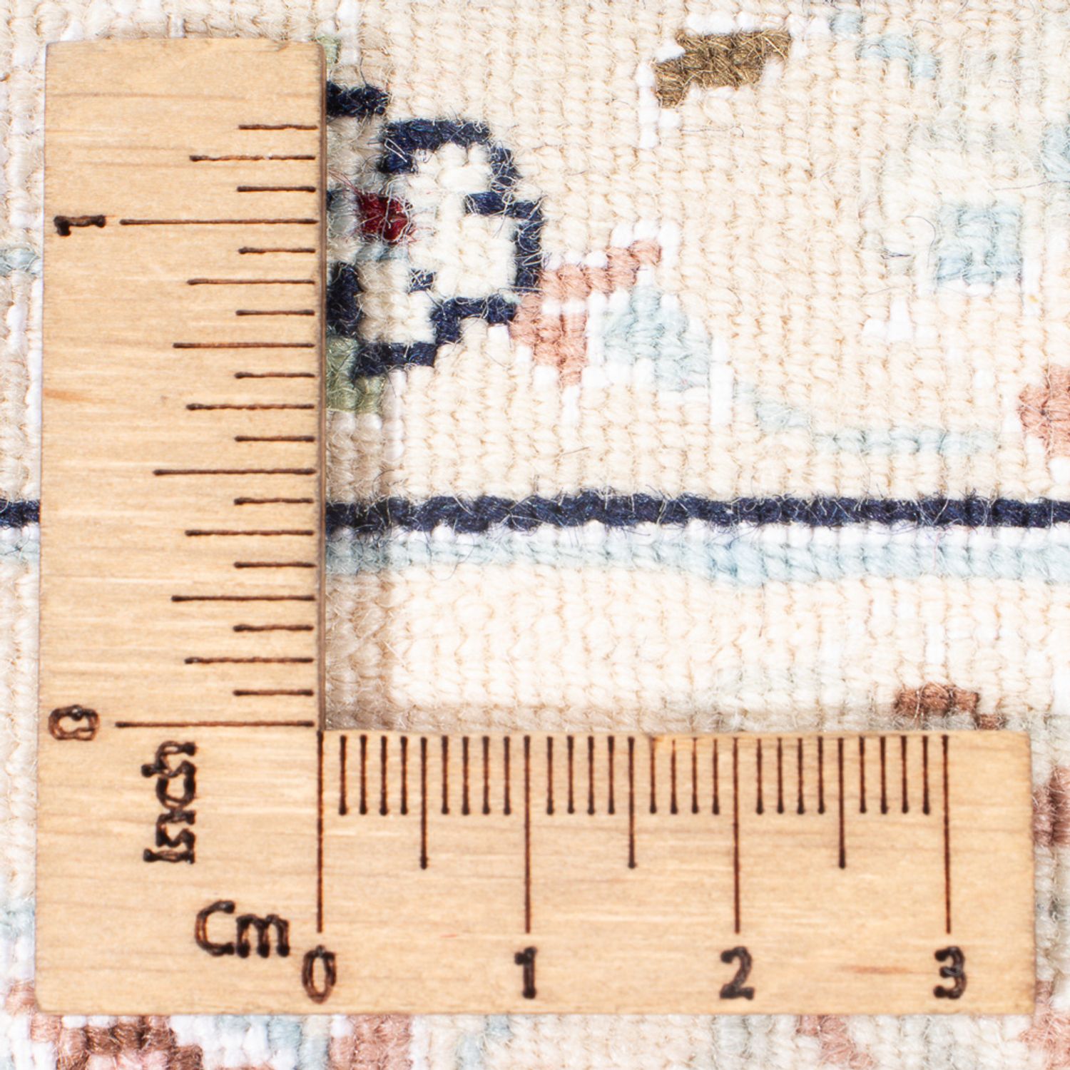 Tapis persan - Nain - Premium - 161 x 110 cm - crème