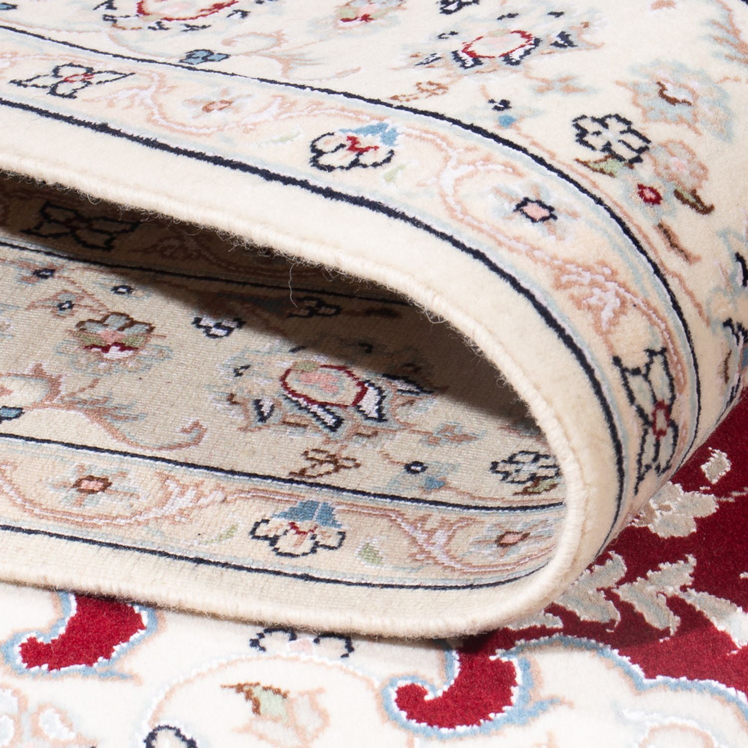 Tapis persan - Nain - Premium - 157 x 108 cm - rouge