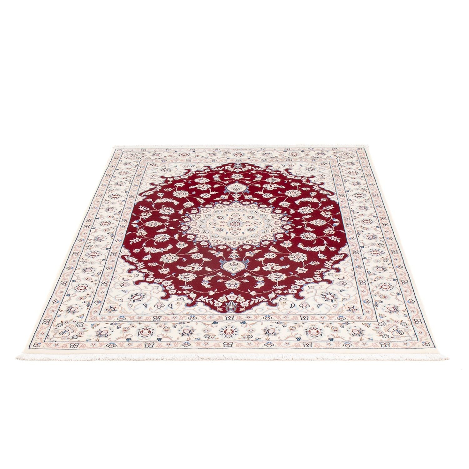 Tapis persan - Nain - Premium - 157 x 108 cm - rouge