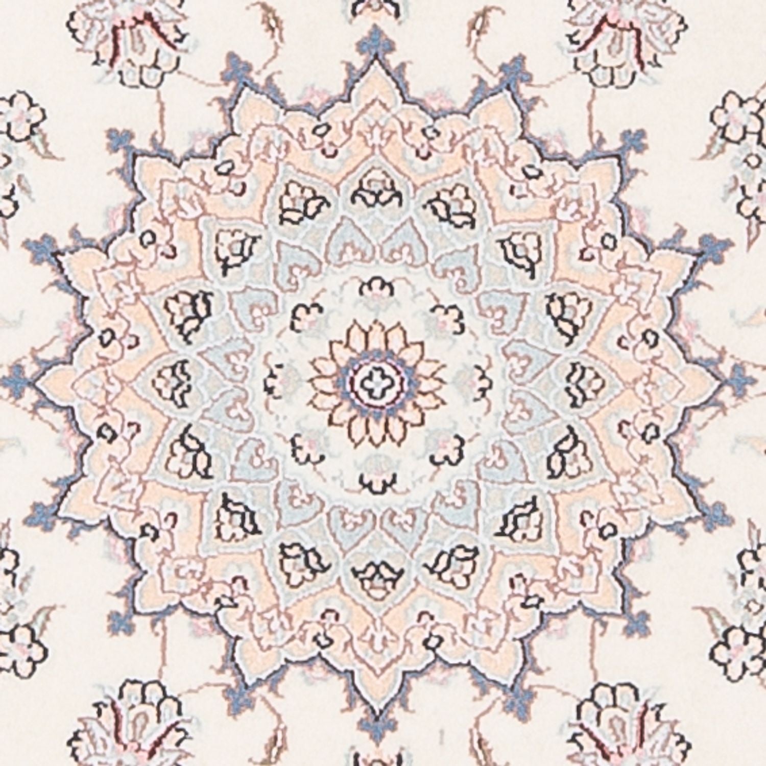 Tapis persan - Nain - Premium - 119 x 83 cm - crème