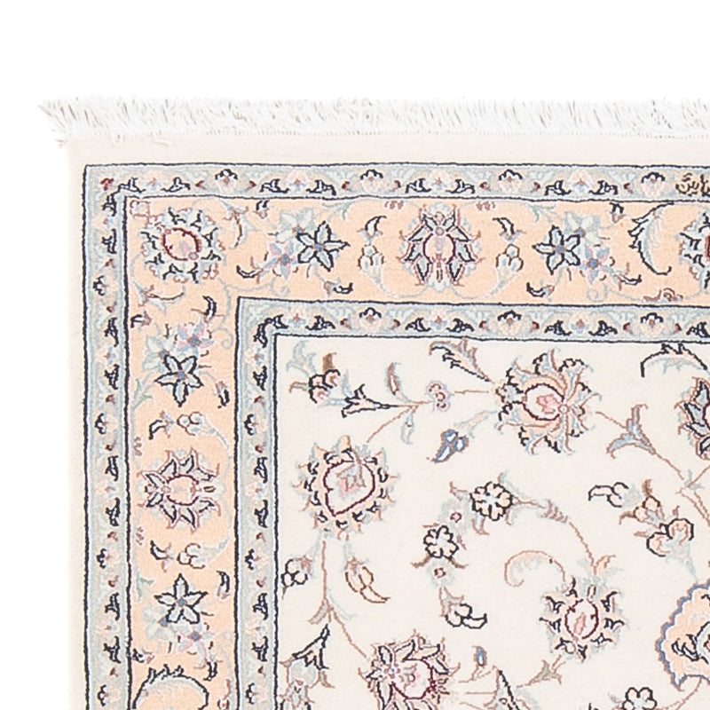 Tapis persan - Nain - Premium - 119 x 83 cm - crème
