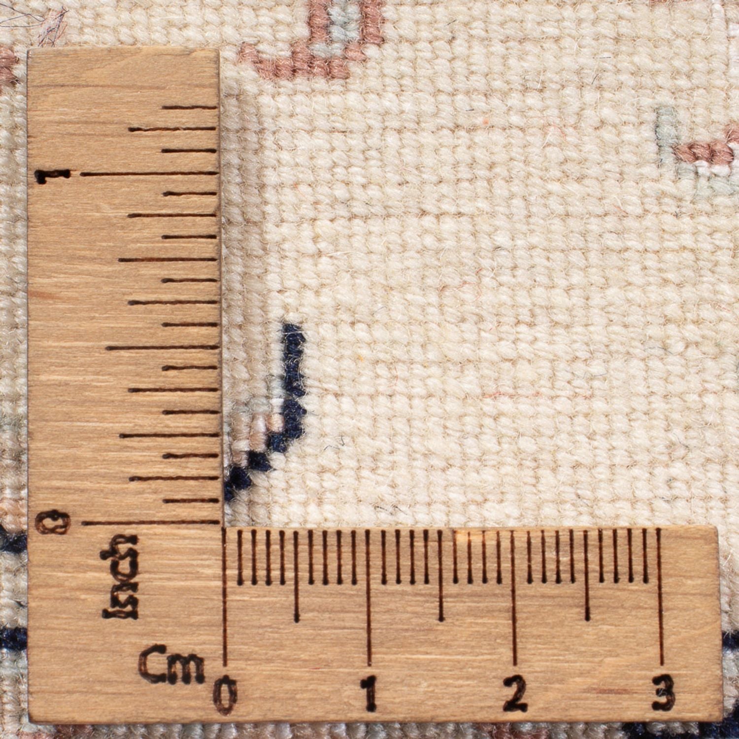 Tapis persan - Nain - Premium - 119 x 83 cm - crème