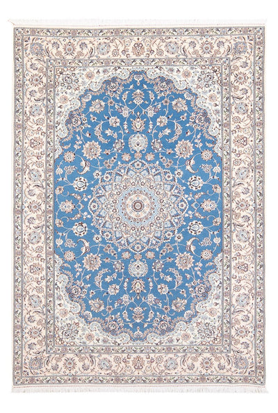 Tapis de Nain - 6La Tapis 131x198cm - Tapis persan - bleu