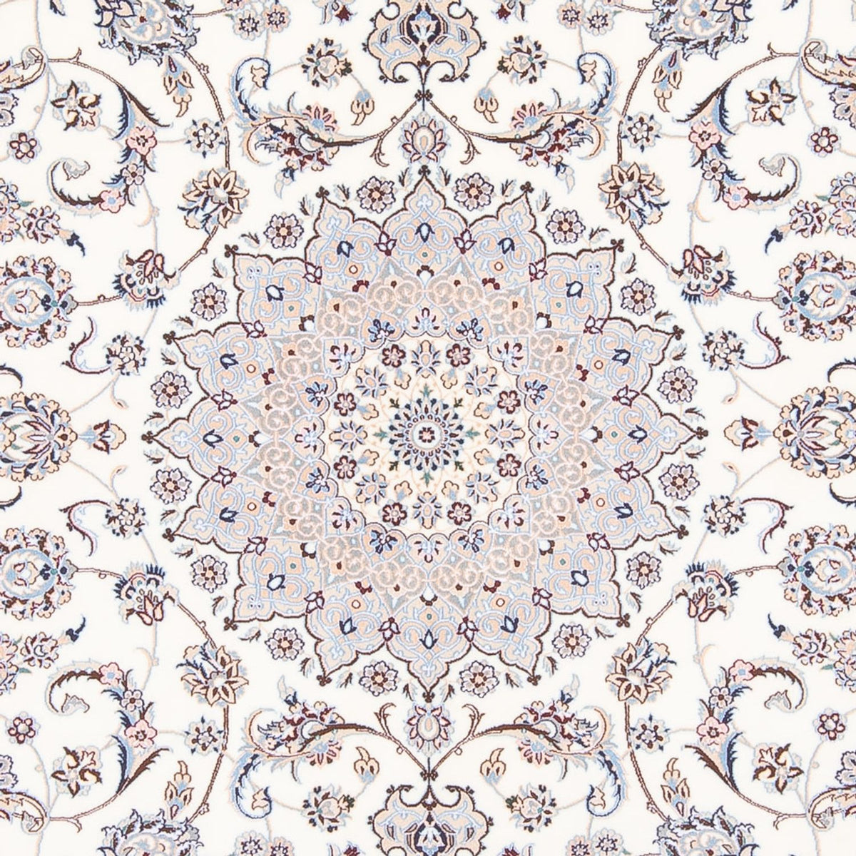 Tapis persan - Nain - Premium - 308 x 210 cm - crème