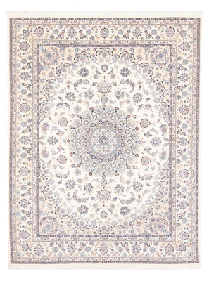 Tapis persan - Nain - Premium - 205 x 150 cm - crème