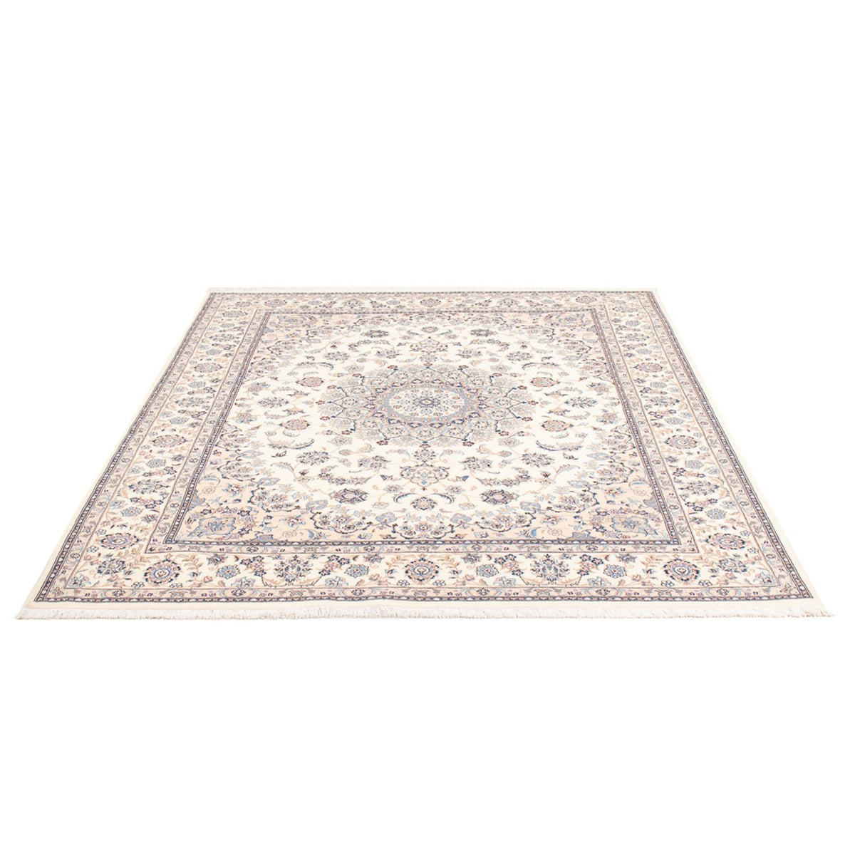 Tapis persan - Nain - Premium - 205 x 150 cm - crème