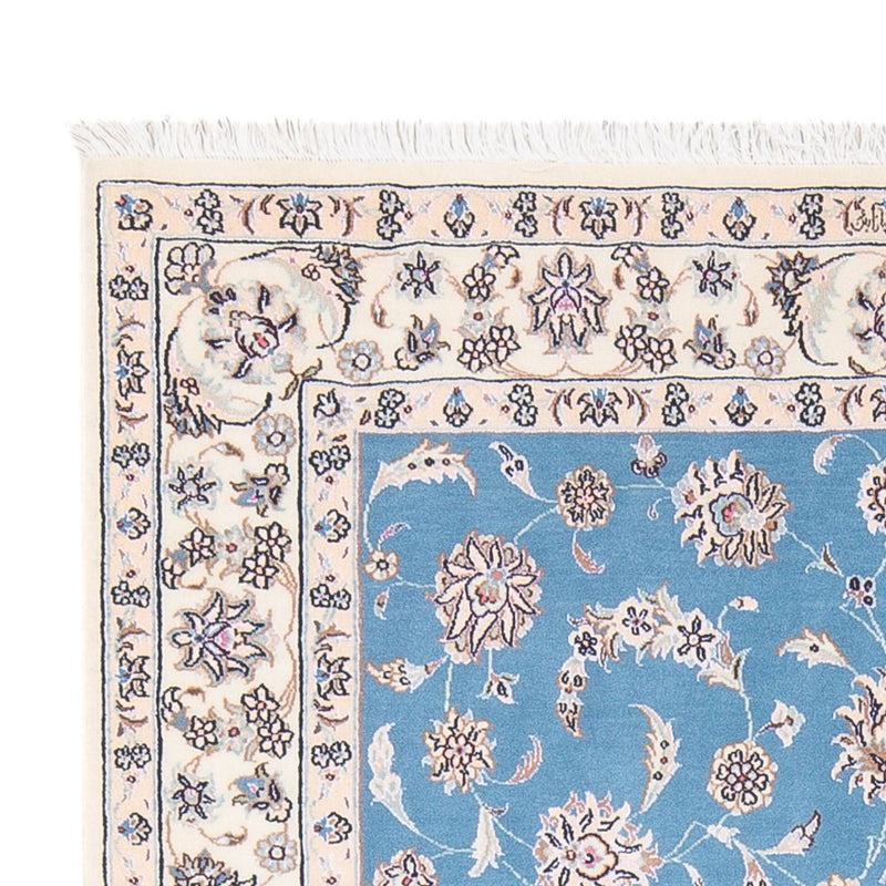 Tapis persan - Nain - Premium - 160 x 108 cm - bleu