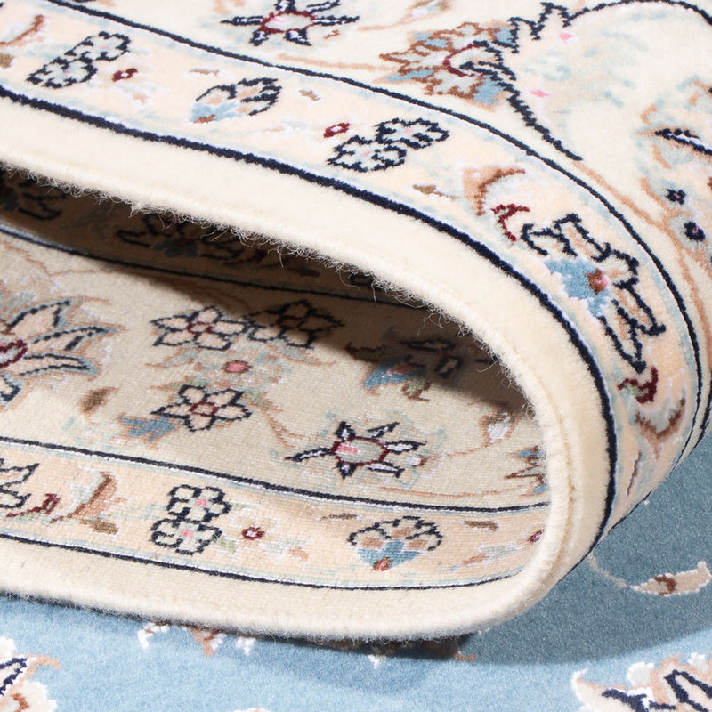 Tapis persan - Nain - Premium - 160 x 108 cm - bleu