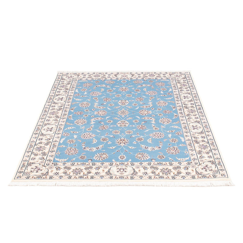 Tapis persan - Nain - Premium - 160 x 108 cm - bleu
