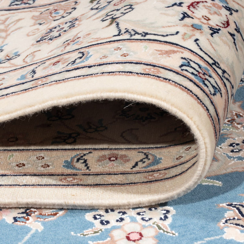 Tapis persan - Nain - Premium - 200 x 150 cm - bleu