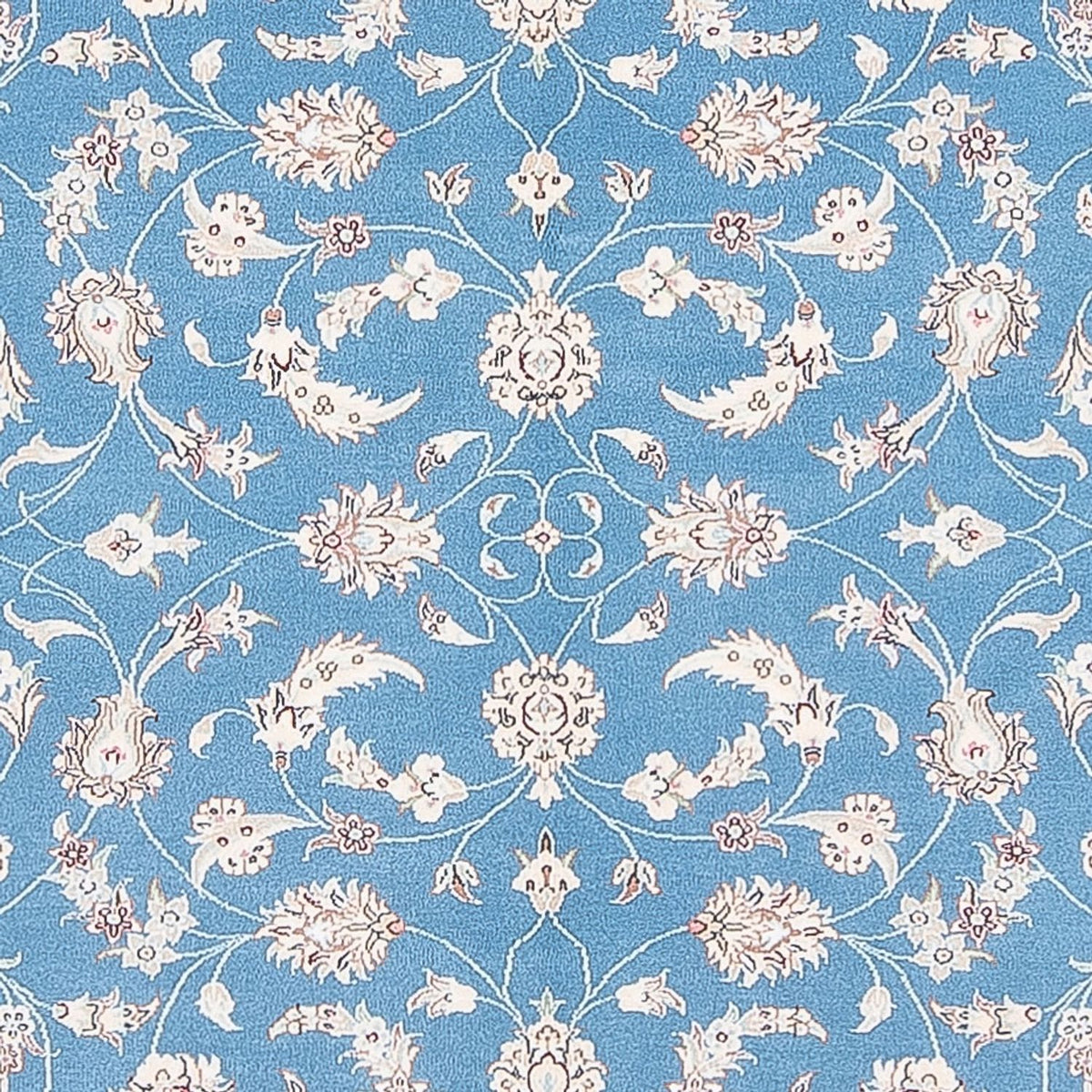 Tapis persan - Nain - Premium - 200 x 155 cm - bleu