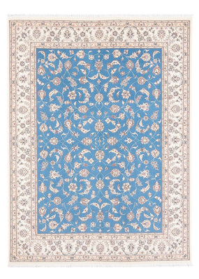 Tapis persan - Nain - Premium - 210 x 151 cm - bleu