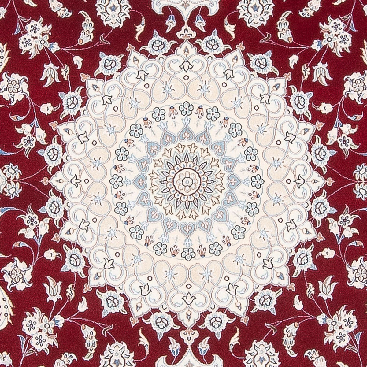 Tapis persan - Nain - Premium - 206 x 151 cm - rouge