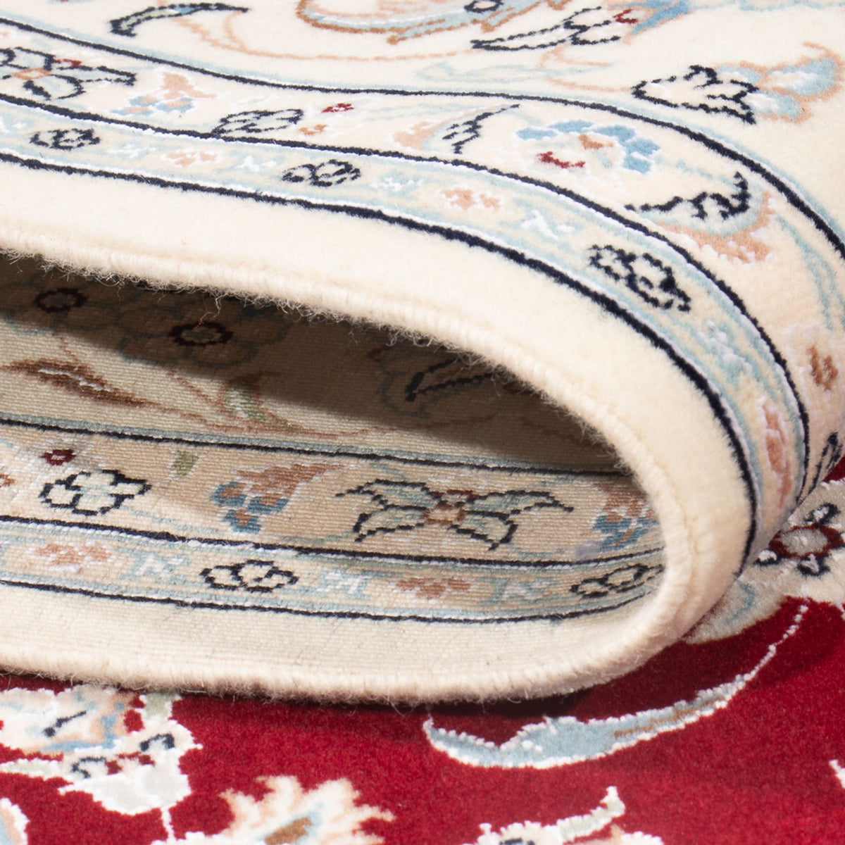 Tapis persan - Nain - Premium - 206 x 151 cm - rouge