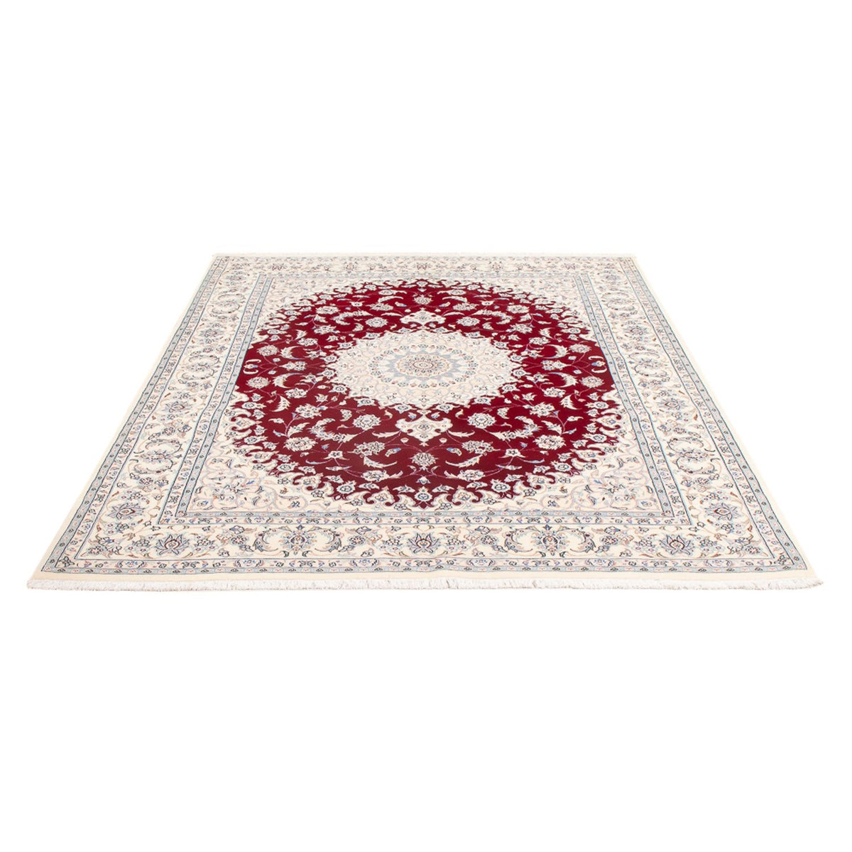 Tapis persan - Nain - Premium - 206 x 151 cm - rouge