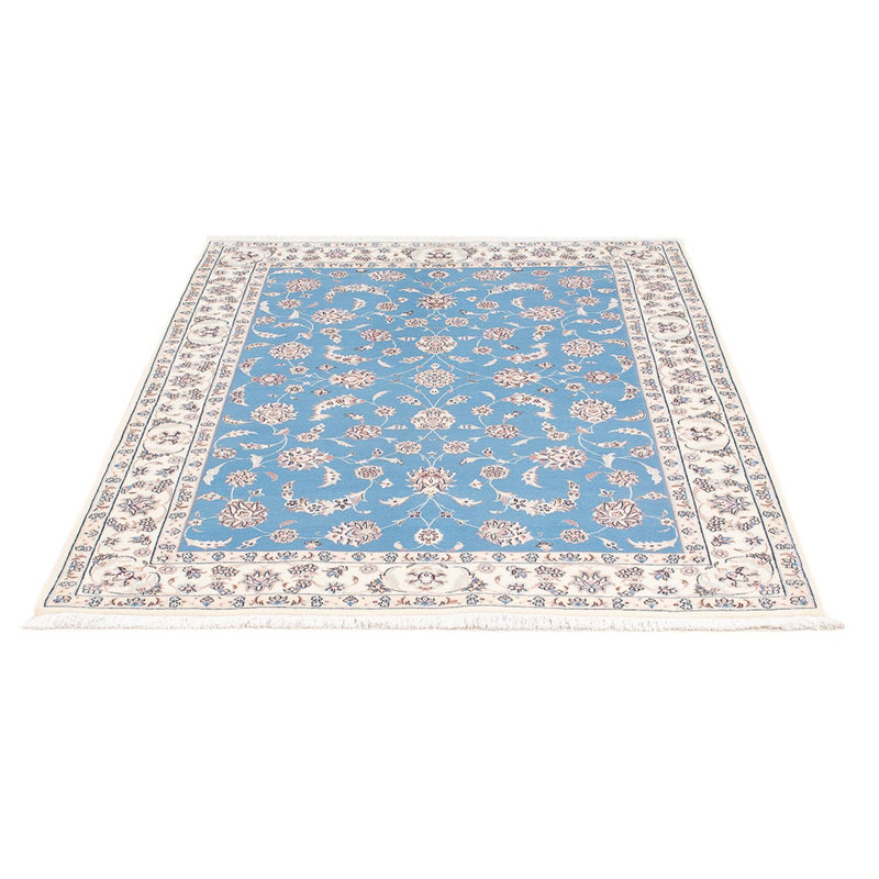Tapis persan - Nain - Premium - 155 x 110 cm - bleu