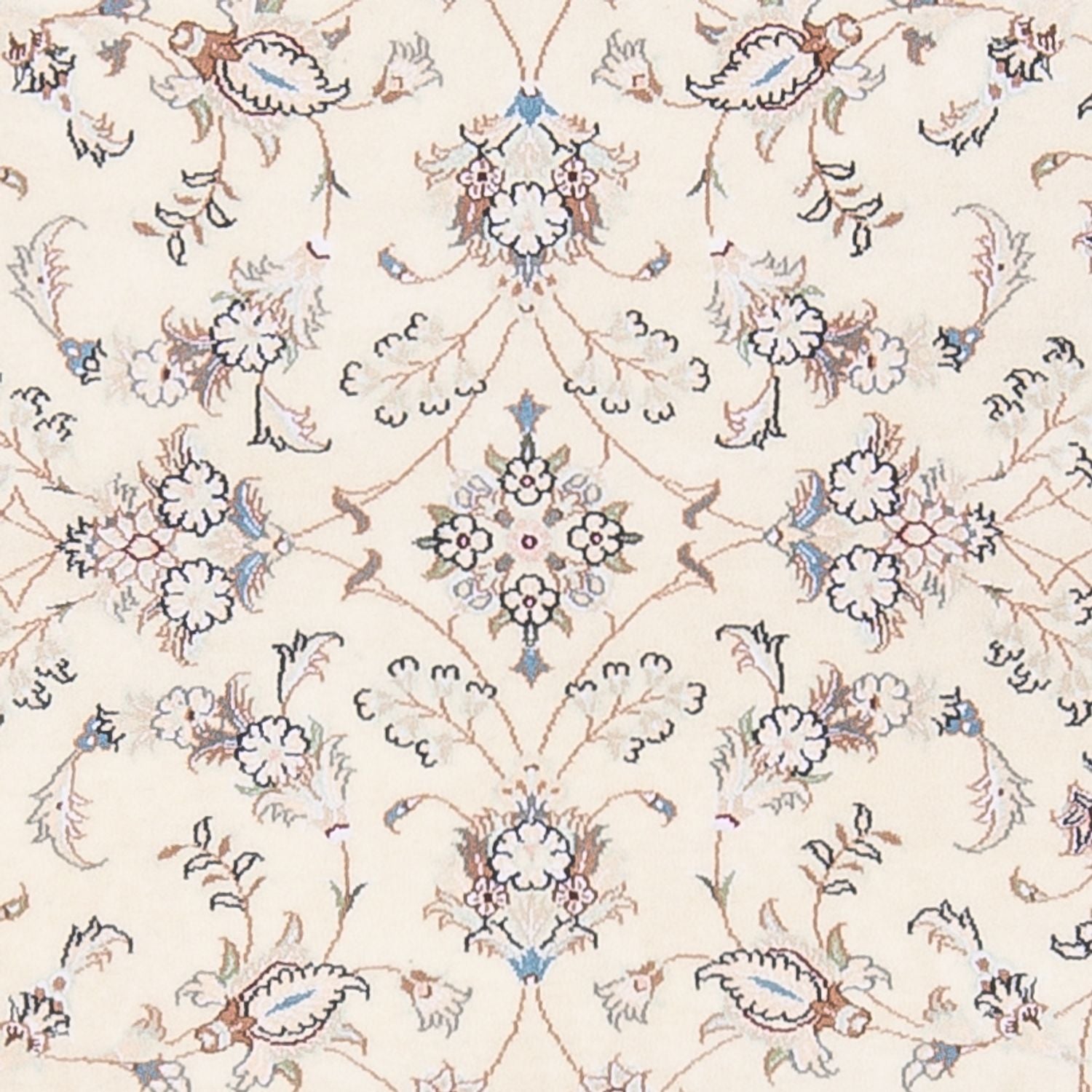 Tapis persan - Nain - Premium - 156 x 109 cm - crème