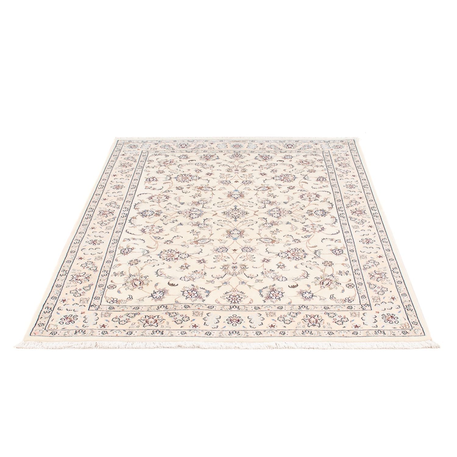 Tapis persan - Nain - Premium - 156 x 109 cm - crème