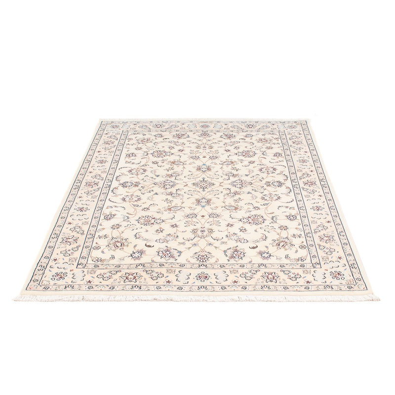 Tapis persan - Nain - Premium - 156 x 109 cm - crème