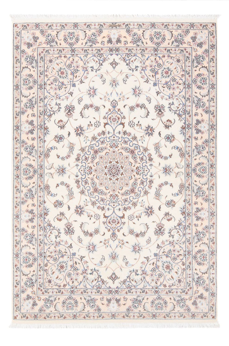 Tapis persan - Nain - Premium - 158 x 111 cm - crème