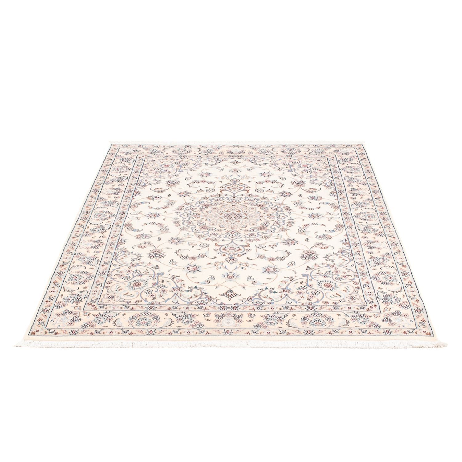 Tapis persan - Nain - Premium - 158 x 111 cm - crème