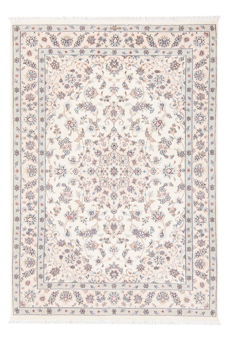Tapis persan - Nain - Premium - 164 x 111 cm - crème