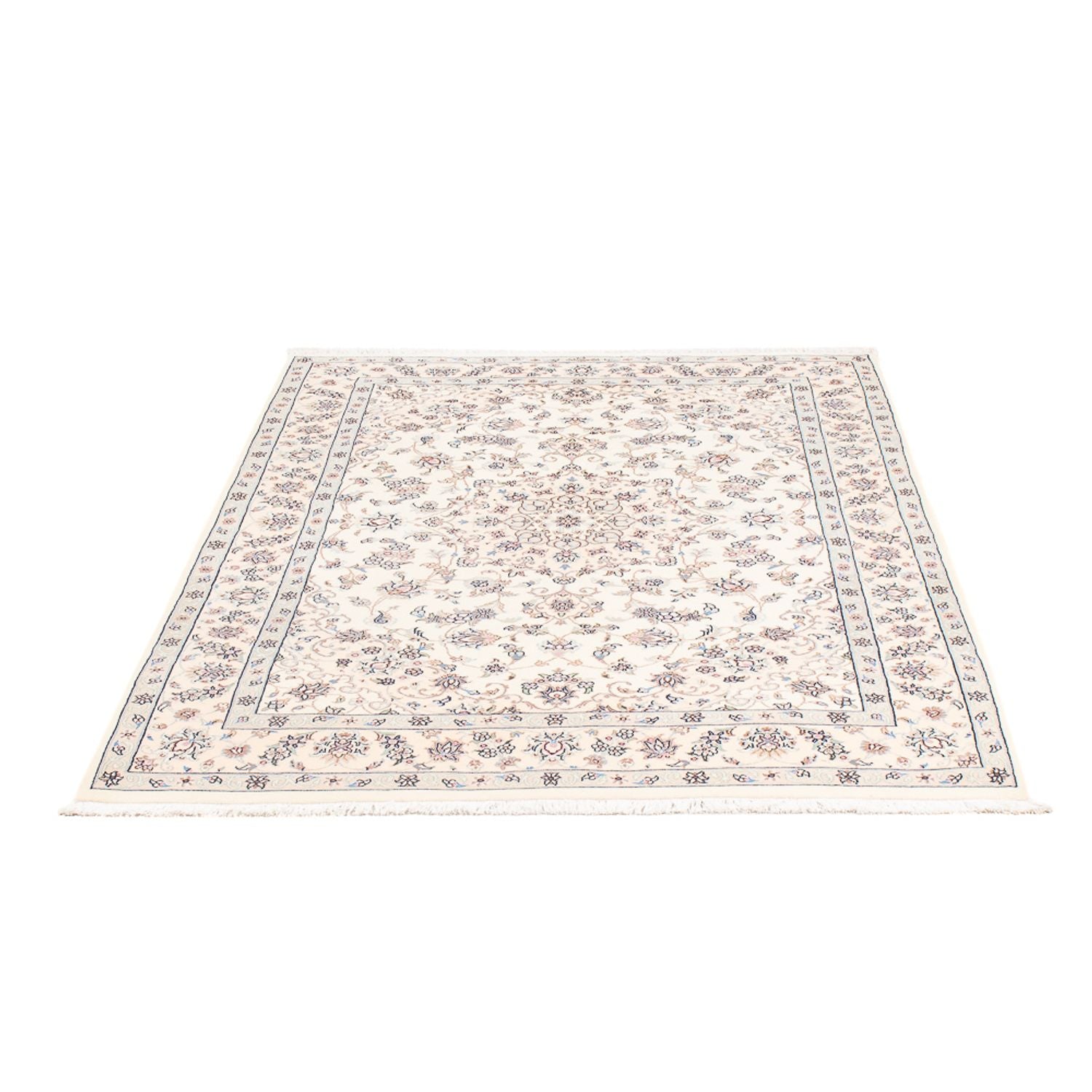 Tapis persan - Nain - Premium - 164 x 111 cm - crème
