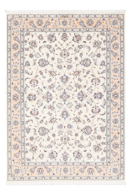 Tapis persan - Nain - Premium - 160 x 110 cm - crème