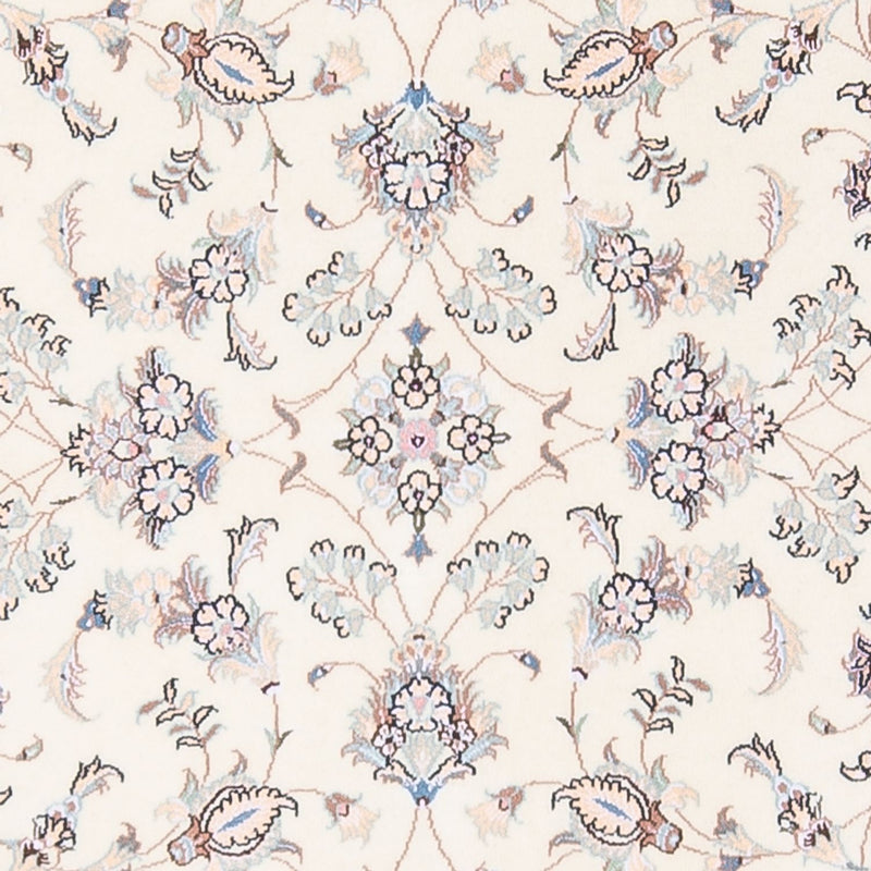 Tapis persan - Nain - Premium - 160 x 110 cm - crème