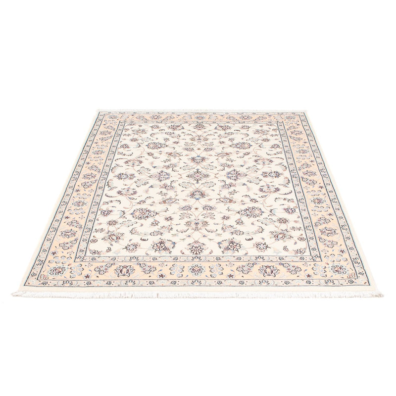 Tapis persan - Nain - Premium - 160 x 110 cm - crème