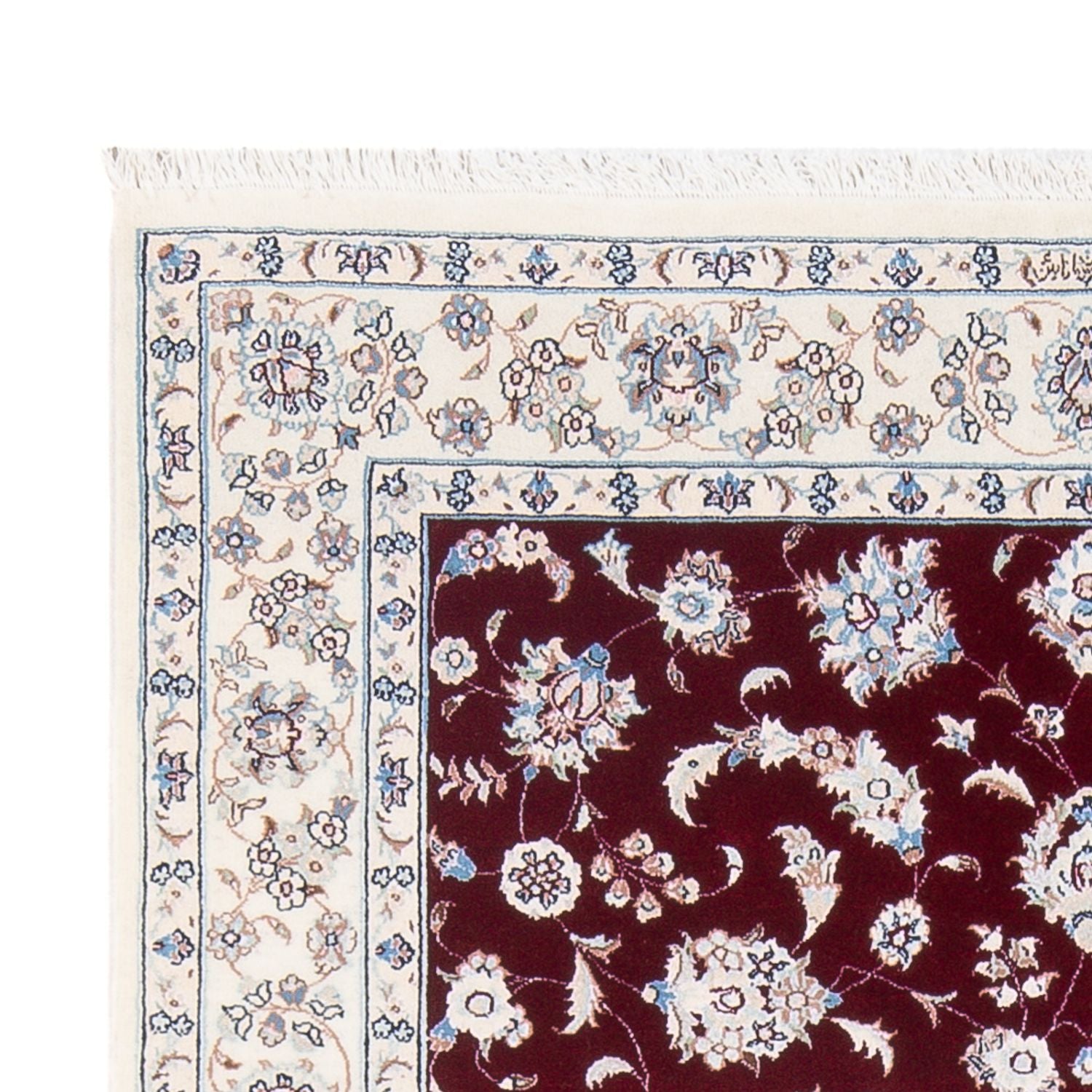Tapis persan - Nain - Premium - 153 x 108 cm - rouge