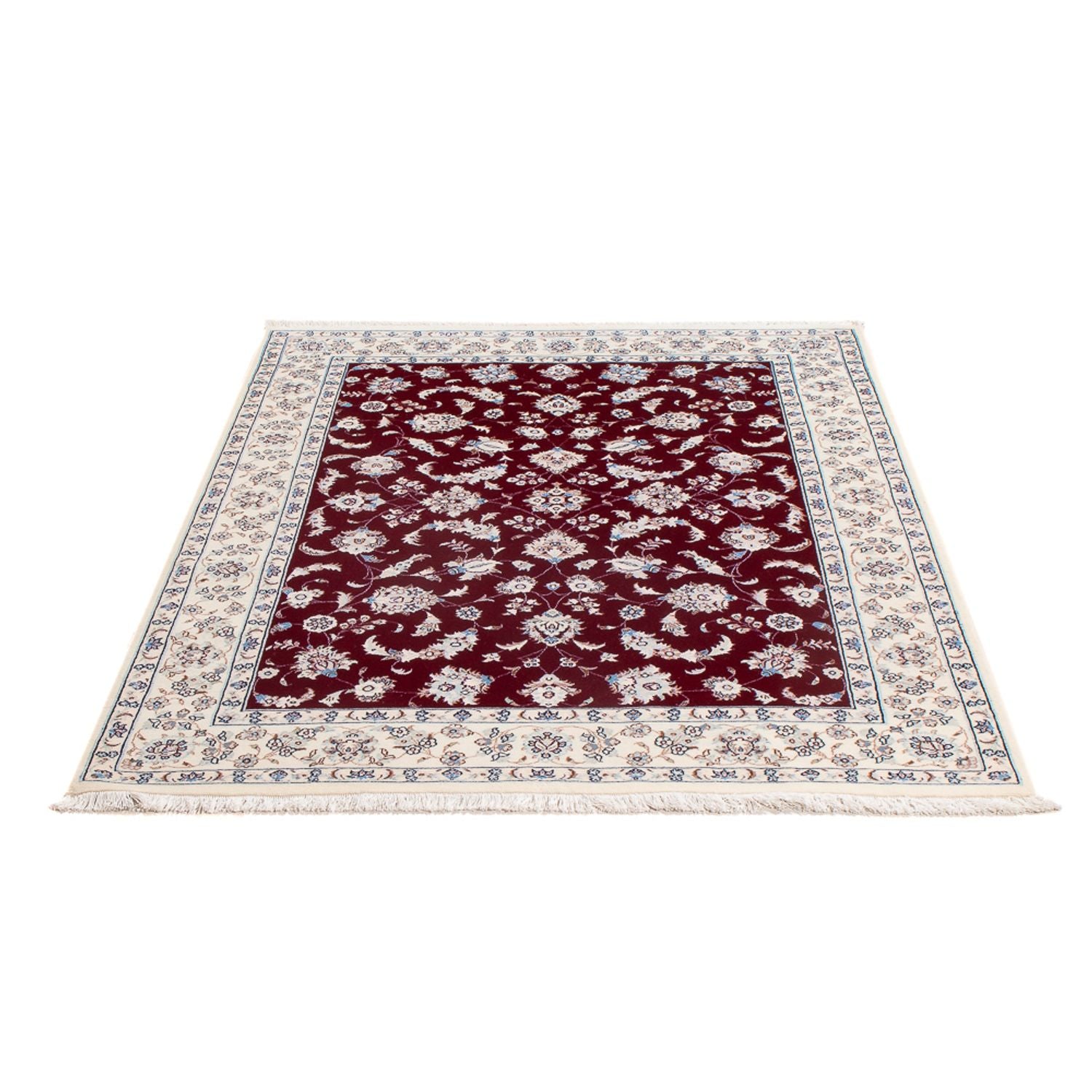 Tapis persan - Nain - Premium - 153 x 108 cm - rouge
