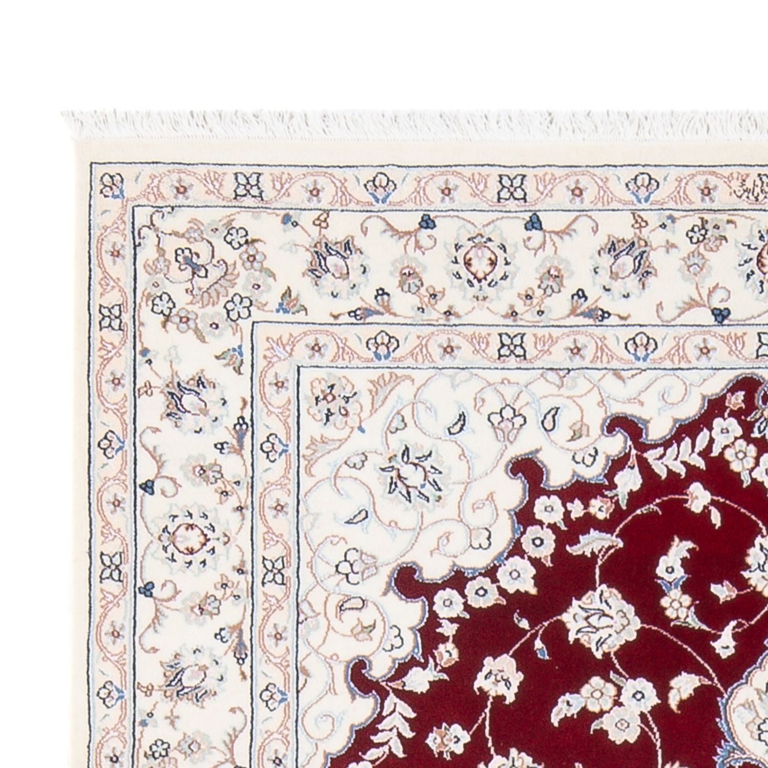 Tapis persan - Nain - Premium - 157 x 110 cm - rouge