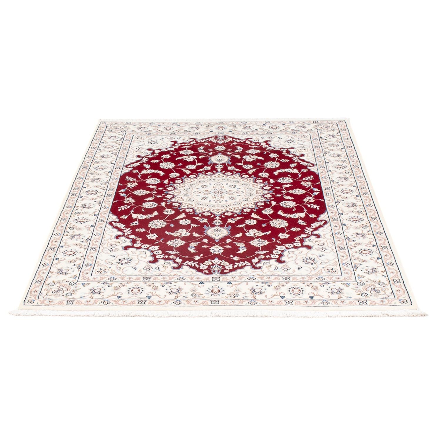 Tapis persan - Nain - Premium - 157 x 110 cm - rouge