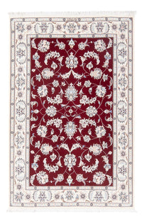 Tapis persan - Nain - Premium - 121 x 82 cm - rouge
