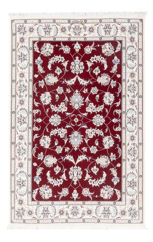 Tapis persan - Nain - Premium - 121 x 82 cm - rouge