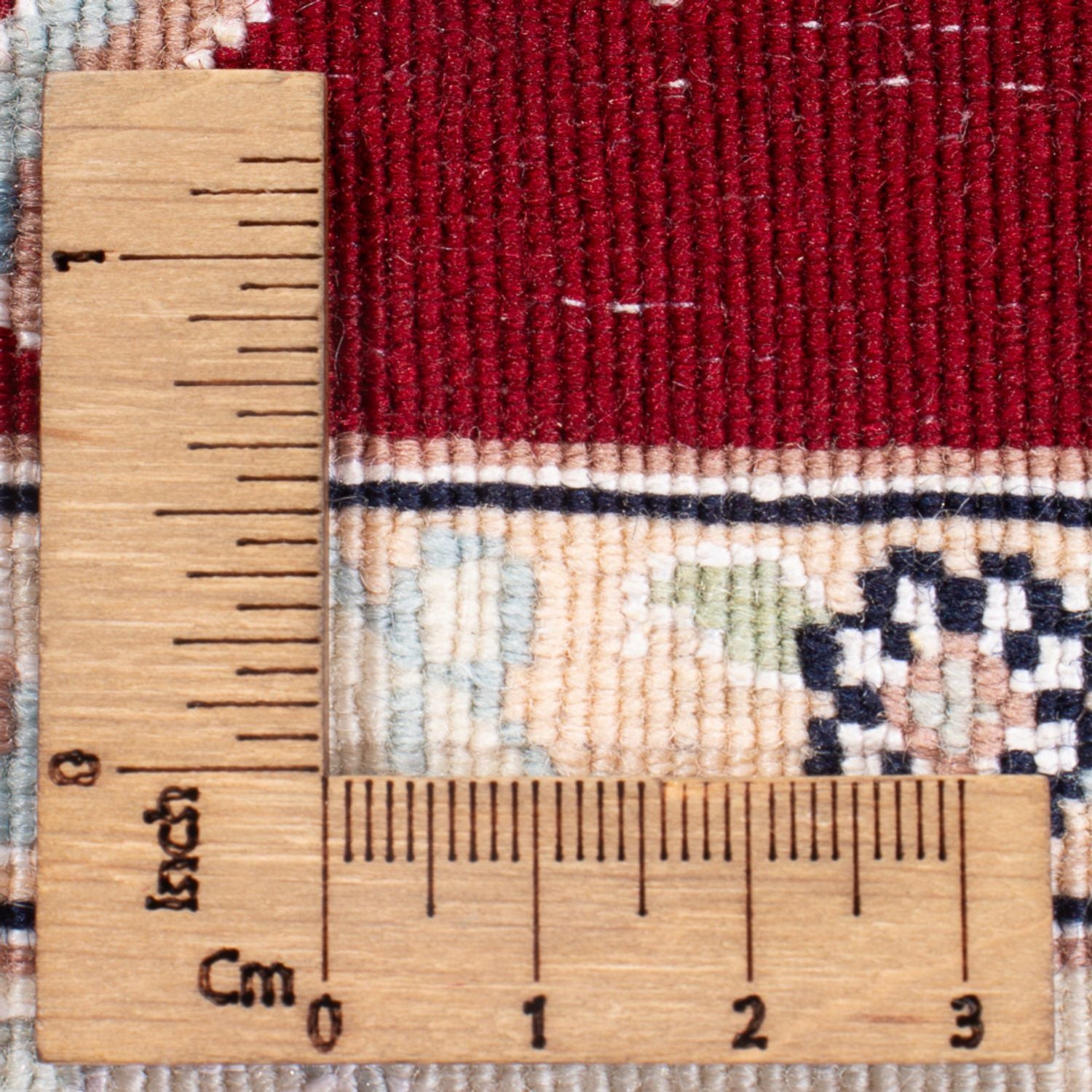 Tapis persan - Nain - Premium - 121 x 82 cm - rouge