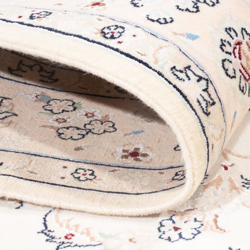 Tapis persan - Nain - Premium - 158 x 108 cm - crème